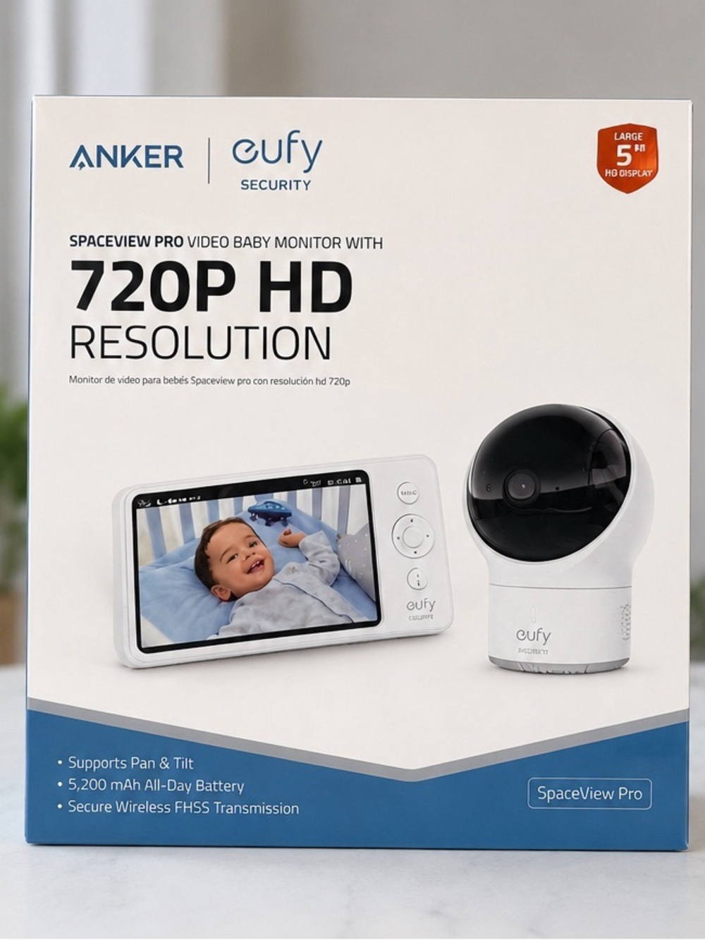 Anker eufy SpaceView Pro Baby Monitor